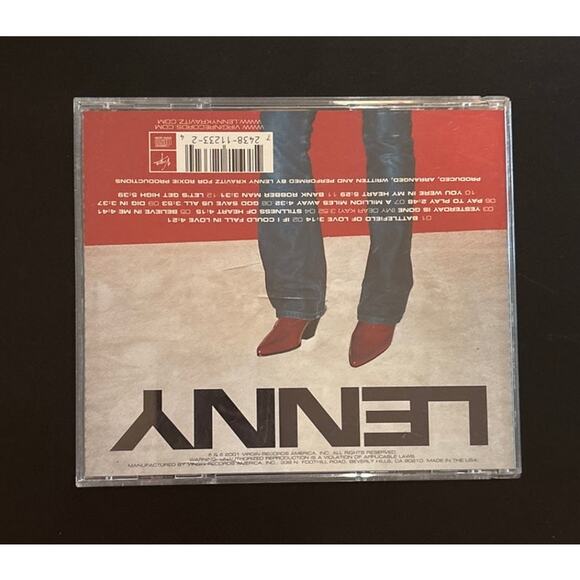 Lenny Kravitz – Lenny CD (2001 Virgin Records) Used - Picture 2 of 3